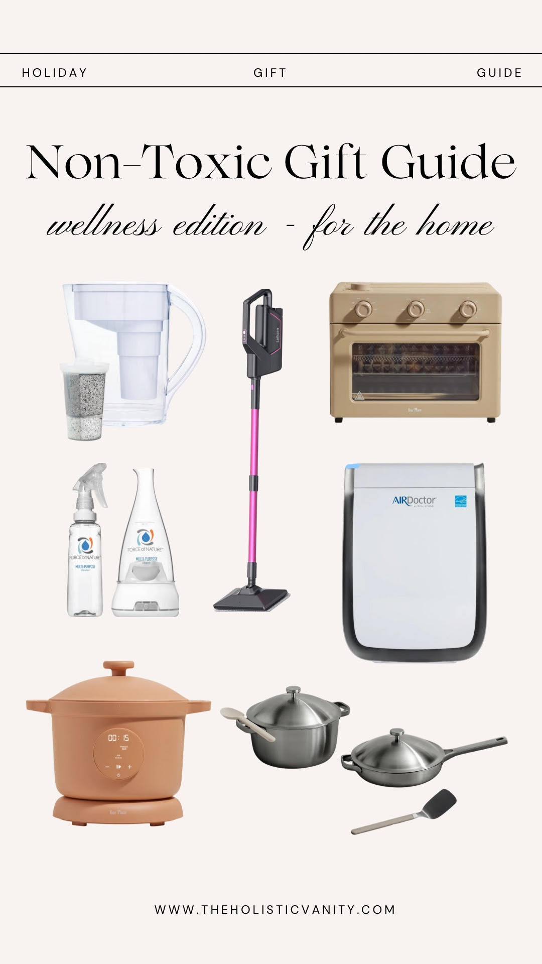 2025 Non-Toxic Holiday Gift Guide For the Home