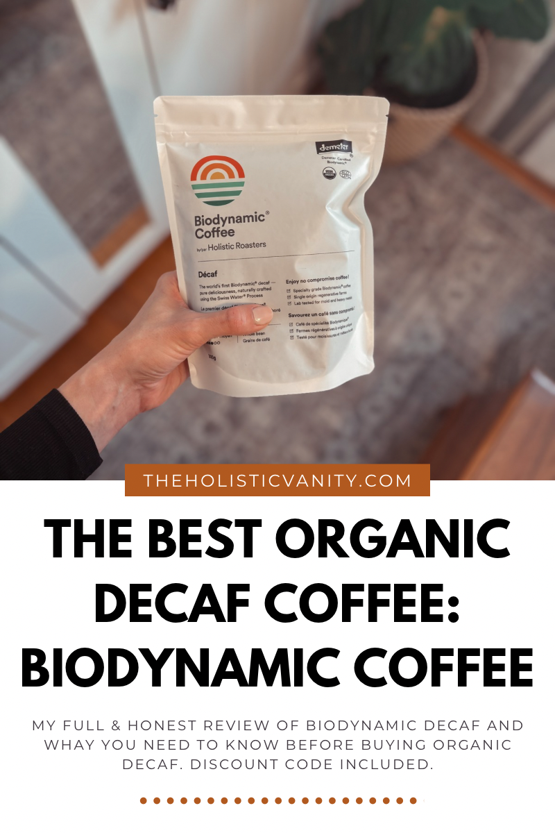 Biodynamic Coffee by Holistic Roasters Decaf