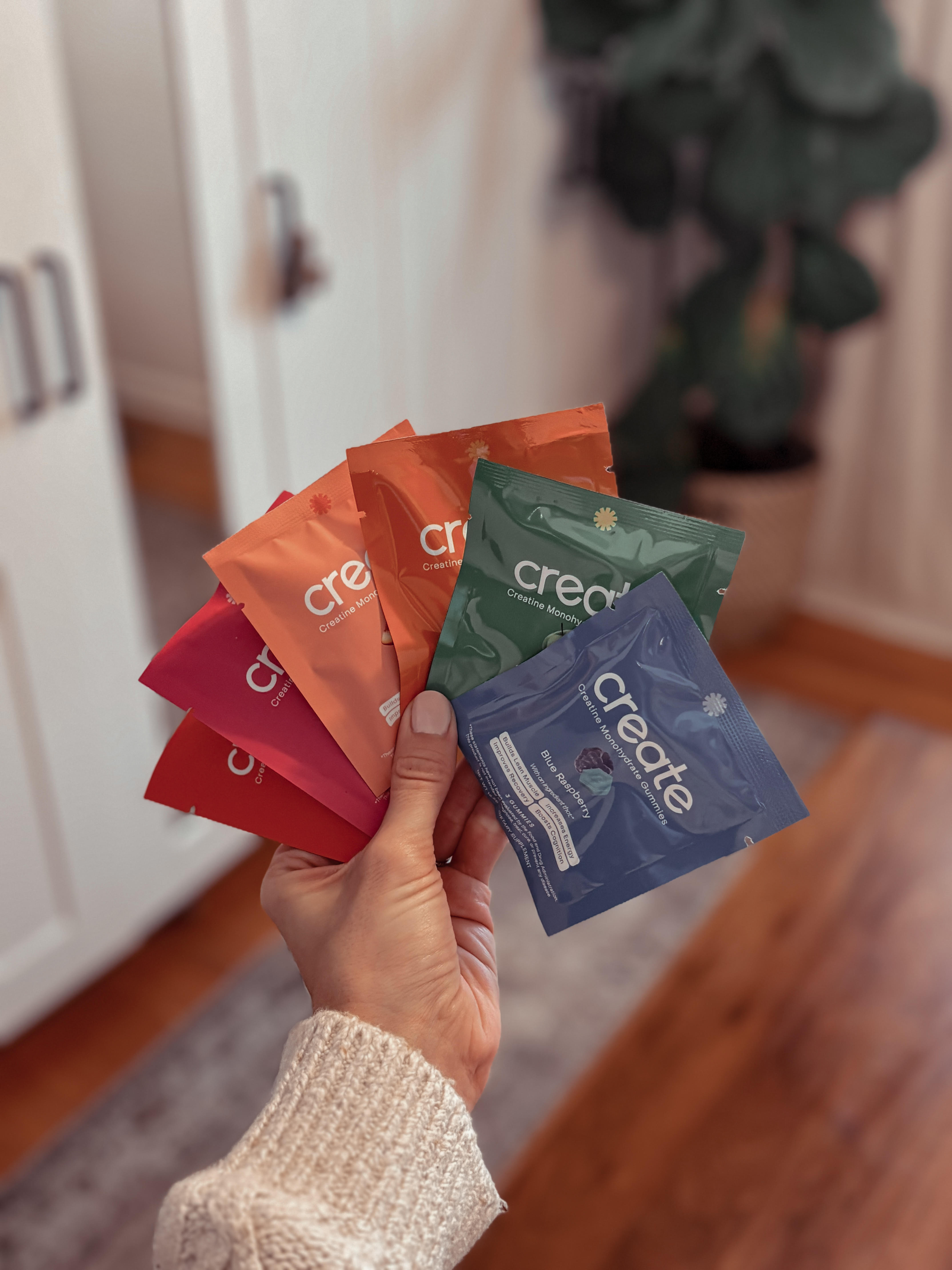 Create Creatine Gummy Flavors