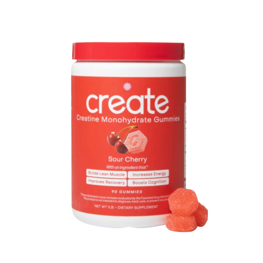 Create Creatine Gummies Sour Cherry