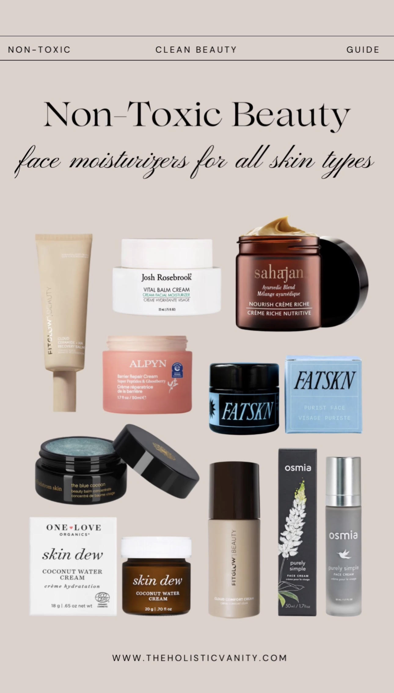 10 Best Non Toxic Face Moisturizer for Healthy, Glowing Skin (2026 Guide)