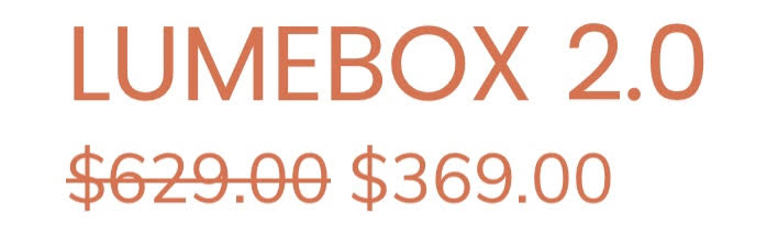 Lumebox discount code