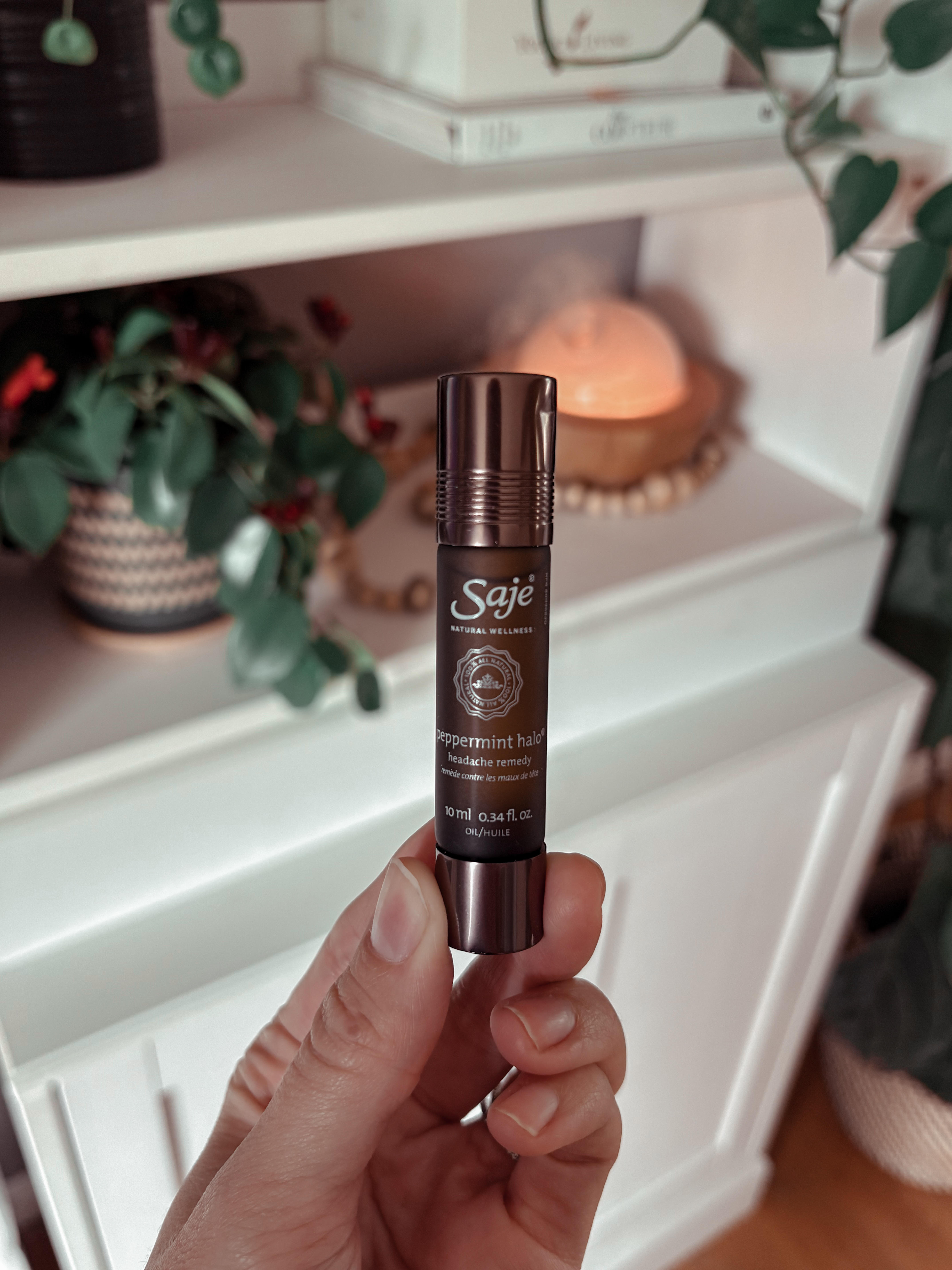 Saje Peppermint Halo Roller Review