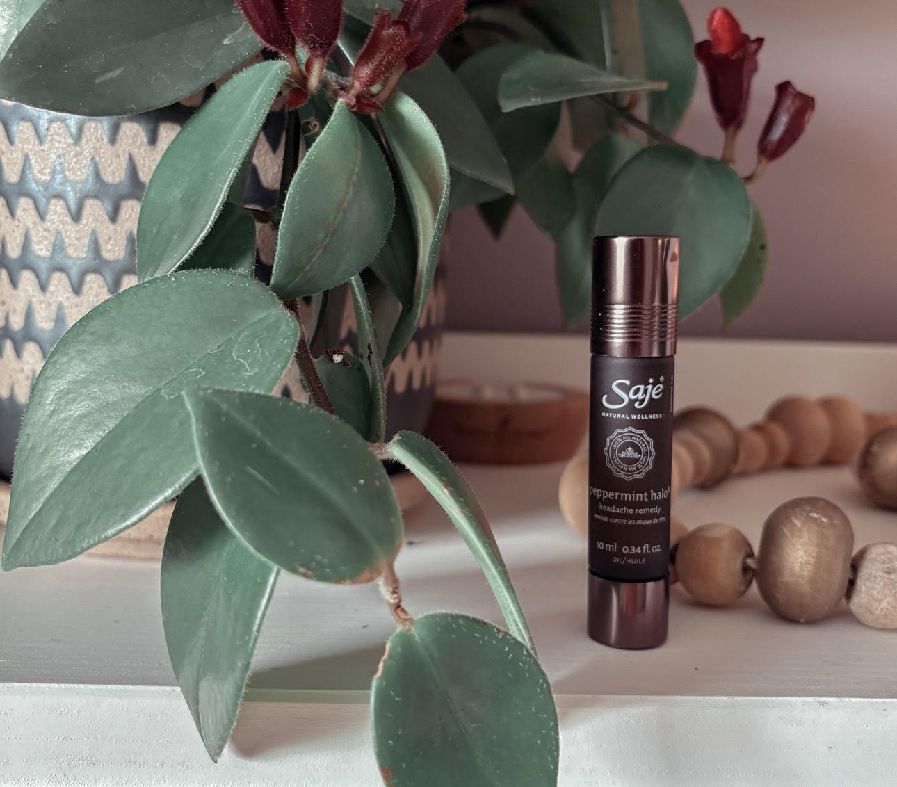 Saje Peppermint Halo Roller Review