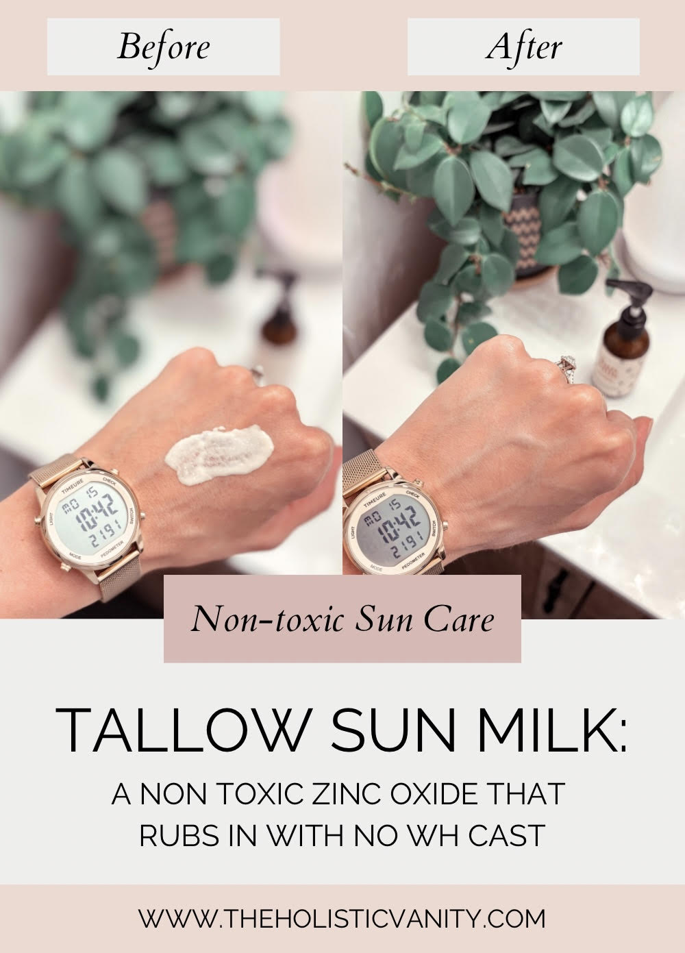 The Best Beef Tallow Sunscreen for Natural Sun Protection - Tallow Twins Sun Milk Review