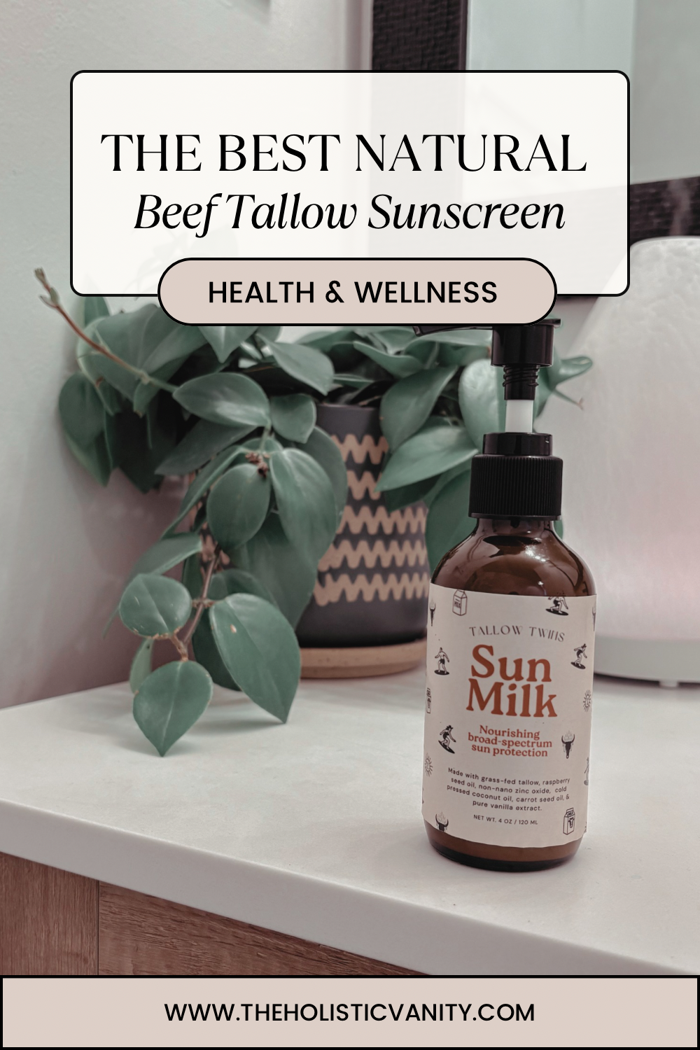 The Best Beef Tallow Sunscreen for Natural Sun Protection - Tallow Twins Sun Milk Review