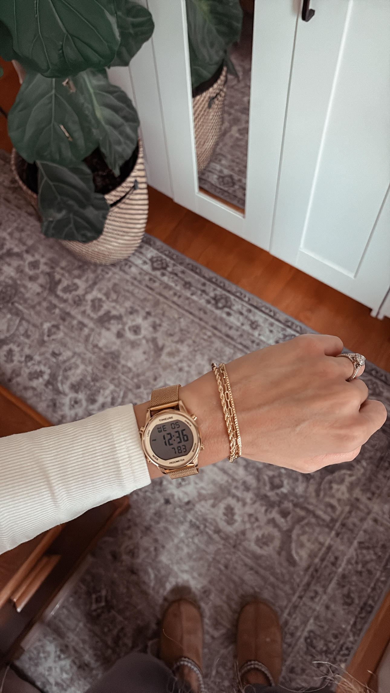 Wifi free pedometre watch